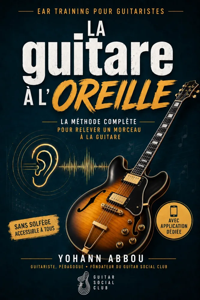La guitare à l’oreille - Tome 1 : visuel principal de la page produit, présentation claire de l'élément et de son usage guitare.