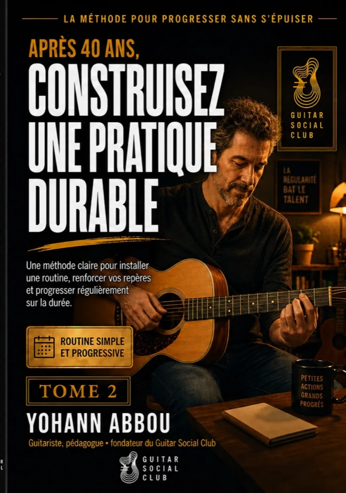 Reprenez la guitare pour de bon Volume 2 : méthode GSC pour consolider la reprise de la guitare après 40 ans