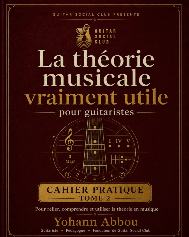 Livre La théorie musicale vraiment utile - Tome 2 : Contenu structuré pour progresser vite : notions essentielles, exercices guidés et repères concrets pour appliquer immédiatement la méthode en pratique réelle. pour progresser à la guitare avec une méthode claire